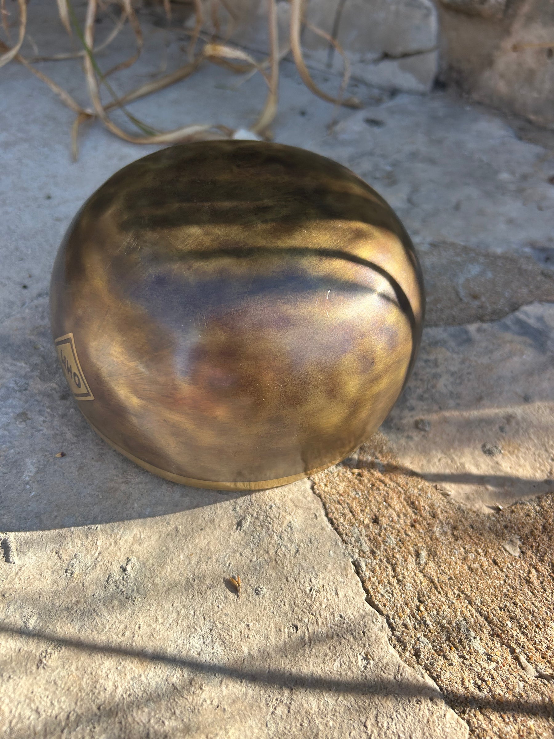 D Note 4th Octave - Legacy Collection Handmade Bronze Makers Mark Singing Bowl