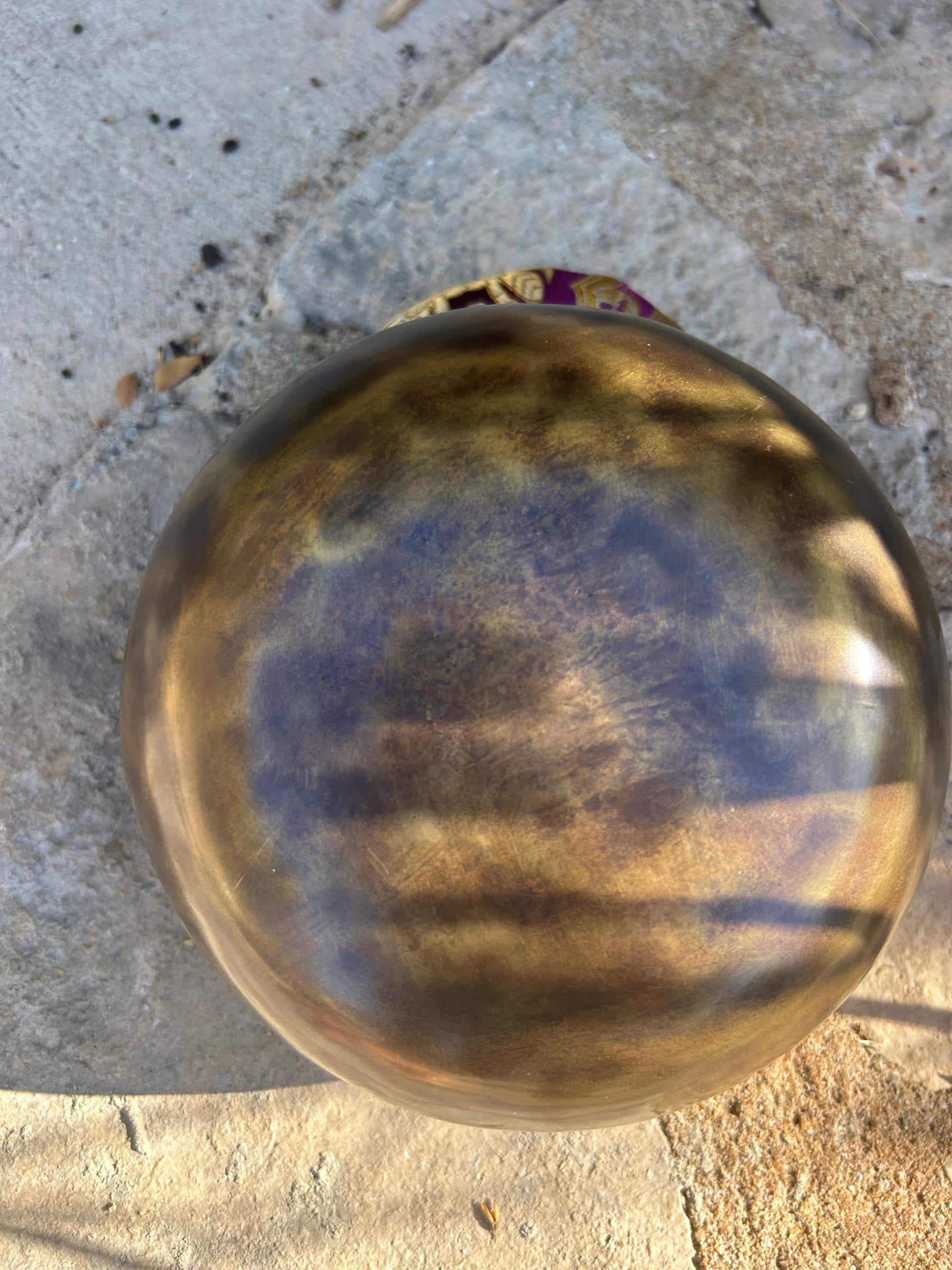 D Note 4th Octave - Legacy Collection Handmade Bronze Makers Mark Singing Bowl