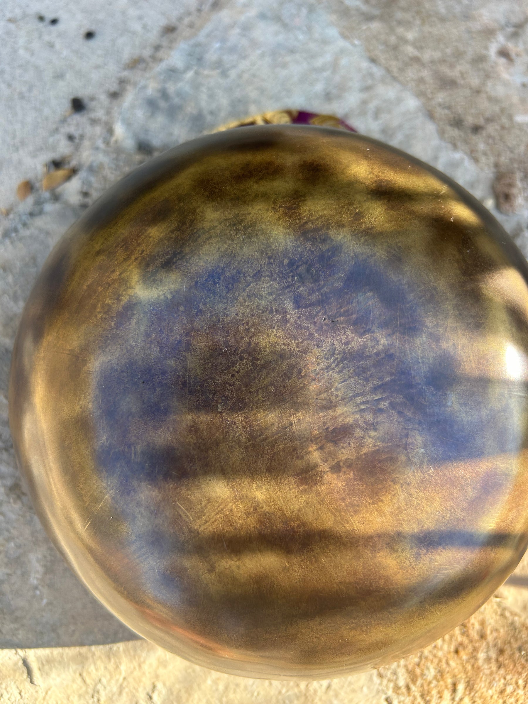 D Note 4th Octave - Legacy Collection Handmade Bronze Makers Mark Singing Bowl