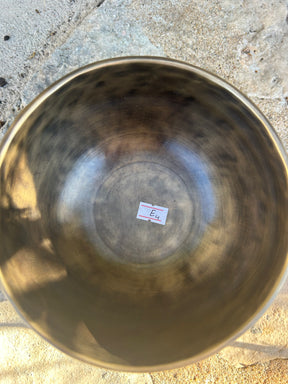 E Note 4th Octave - Legacy Collection Handmade Bronze Makers Mark Singing Bowl