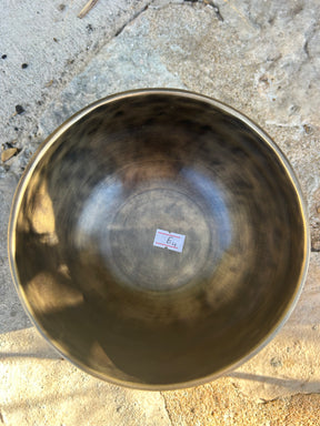 E Note 4th Octave - Legacy Collection Handmade Bronze Makers Mark Singing Bowl
