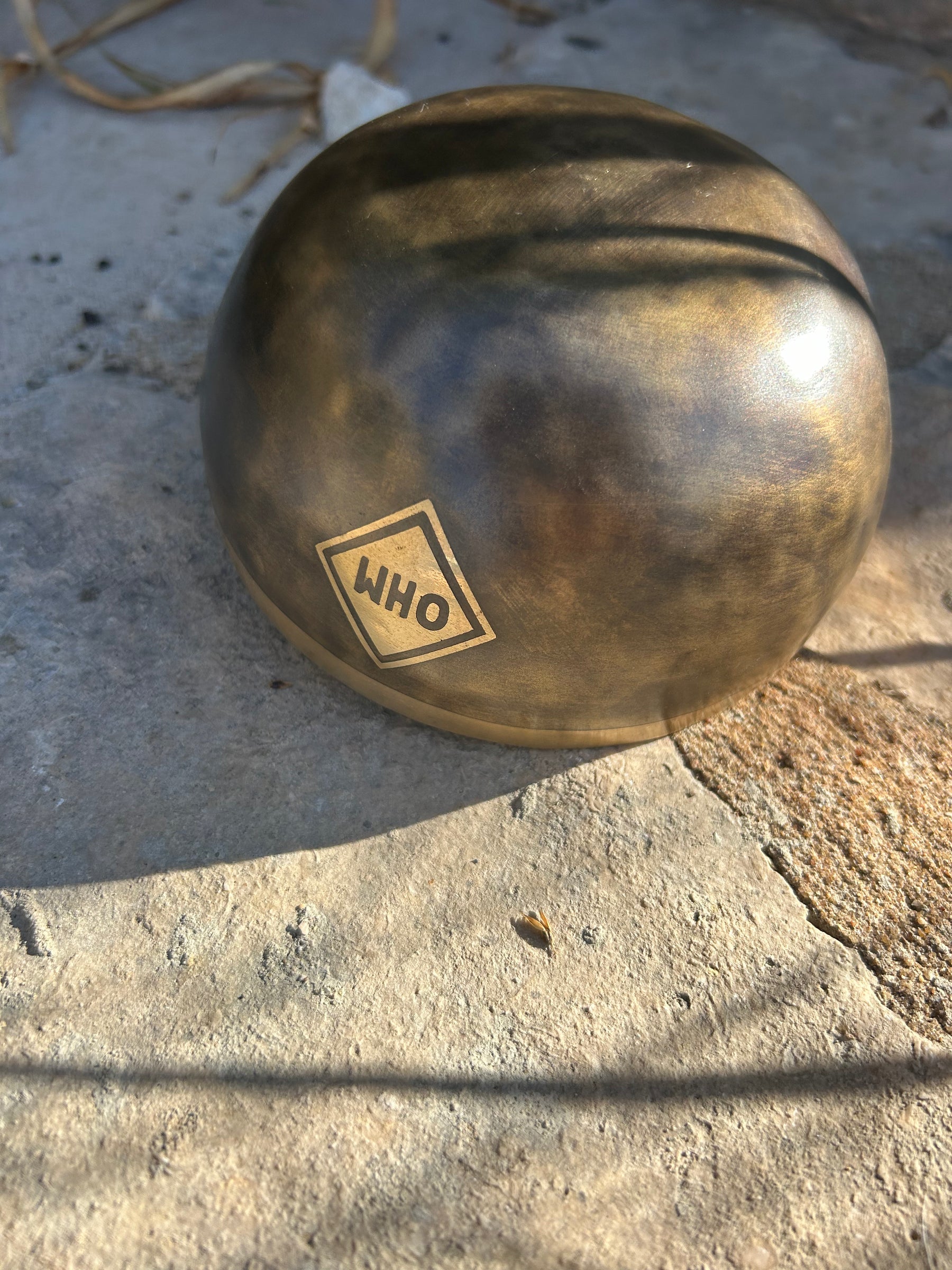 E Note 4th Octave - Legacy Collection Handmade Bronze Makers Mark Singing Bowl