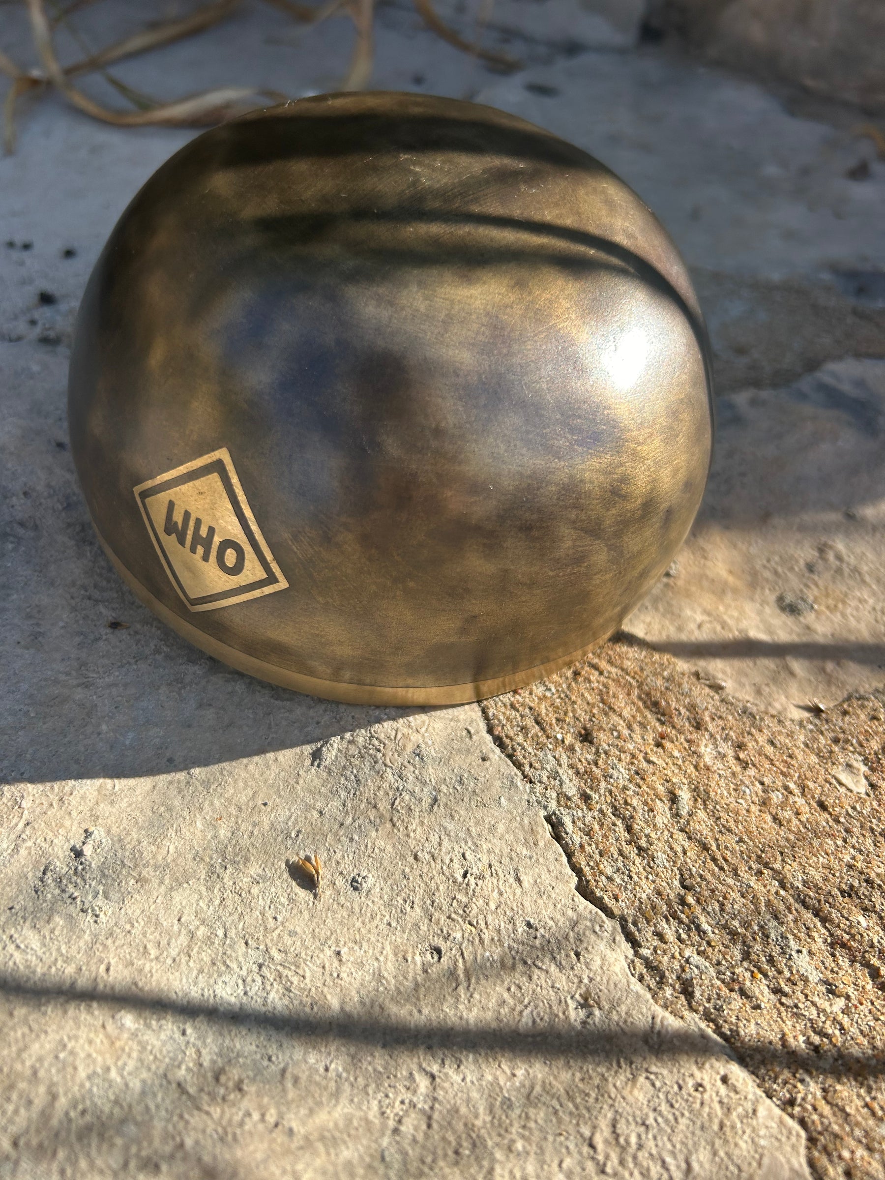 E Note 4th Octave - Legacy Collection Handmade Bronze Makers Mark Singing Bowl