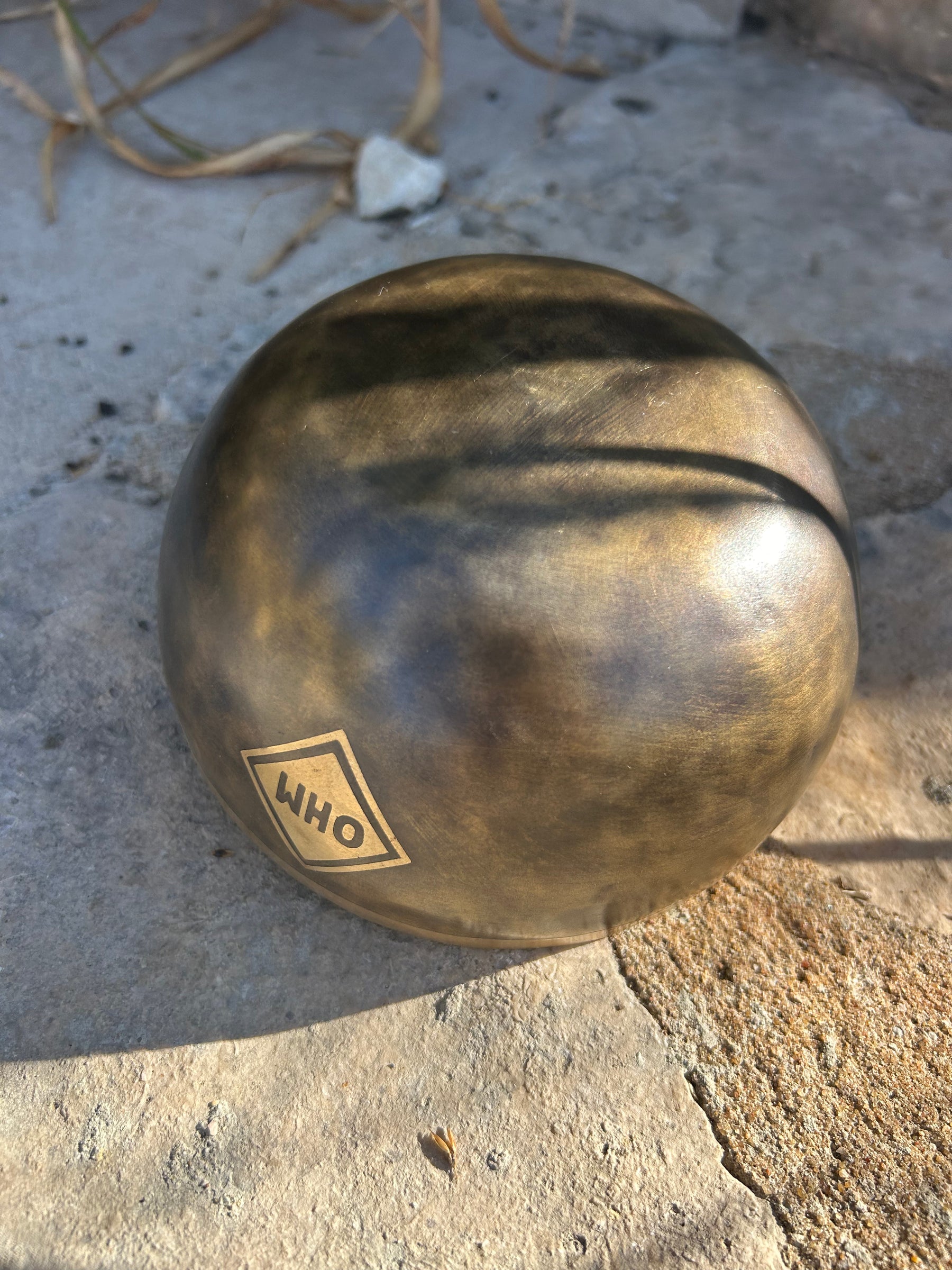 E Note 4th Octave - Legacy Collection Handmade Bronze Makers Mark Singing Bowl