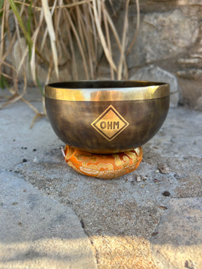 F Note 4th Octave - Legacy Collection Handmade Bronze Makers Mark Singing Bowl