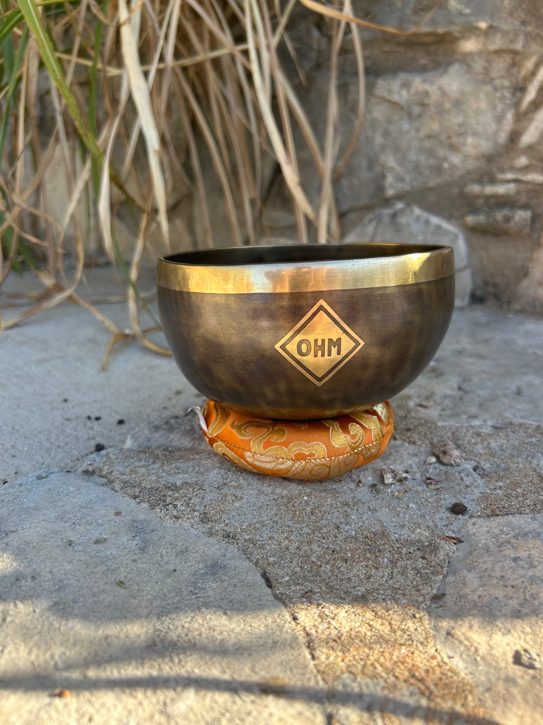 F Note 4th Octave - Legacy Collection Handmade Bronze Makers Mark Singing Bowl