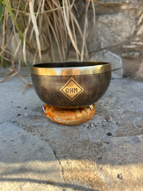 F Note 4th Octave - Legacy Collection Handmade Bronze Makers Mark Singing Bowl