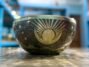 The Peeking Sun Bowl 9 Inch Special Edition Singing Bowl