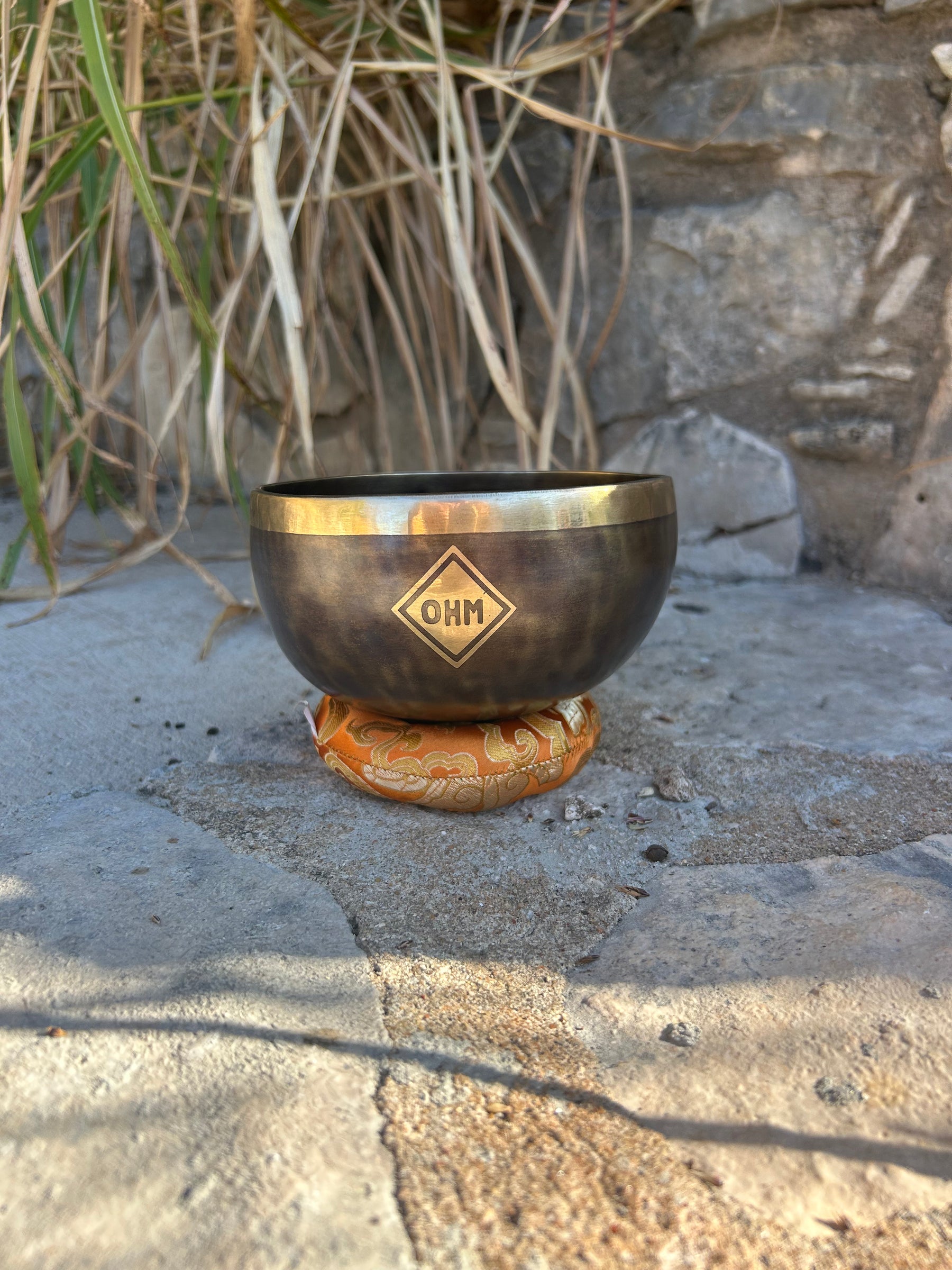 F Note 4th Octave - Legacy Collection Handmade Bronze Makers Mark Singing Bowl