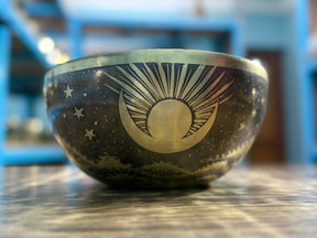 The Peeking Sun Bowl 9 Inch Special Edition Singing Bowl