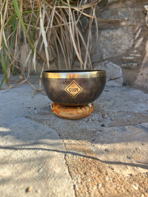 F Note 4th Octave - Legacy Collection Handmade Bronze Makers Mark Singing Bowl