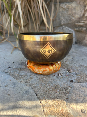 F Note 4th Octave - Legacy Collection Handmade Bronze Makers Mark Singing Bowl