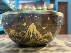 The Peeking Sun Bowl 9 Inch Special Edition Singing Bowl
