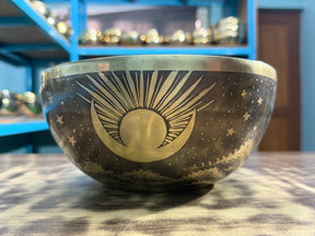 The Peeking Sun Bowl 9 Inch Special Edition Singing Bowl