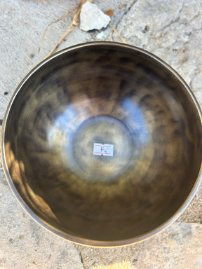 F Note 4th Octave - Legacy Collection Handmade Bronze Makers Mark Singing Bowl