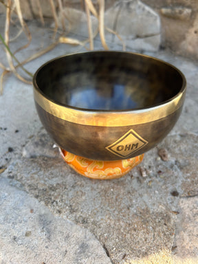 F Note 4th Octave - Legacy Collection Handmade Bronze Makers Mark Singing Bowl