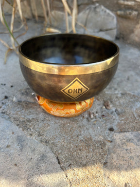 F Note 4th Octave - Legacy Collection Handmade Bronze Makers Mark Singing Bowl