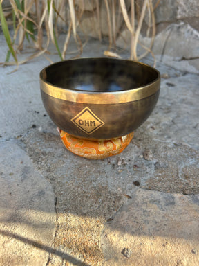 F Note 4th Octave - Legacy Collection Handmade Bronze Makers Mark Singing Bowl