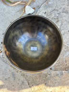 F Note 4th Octave - Legacy Collection Handmade Bronze Makers Mark Singing Bowl