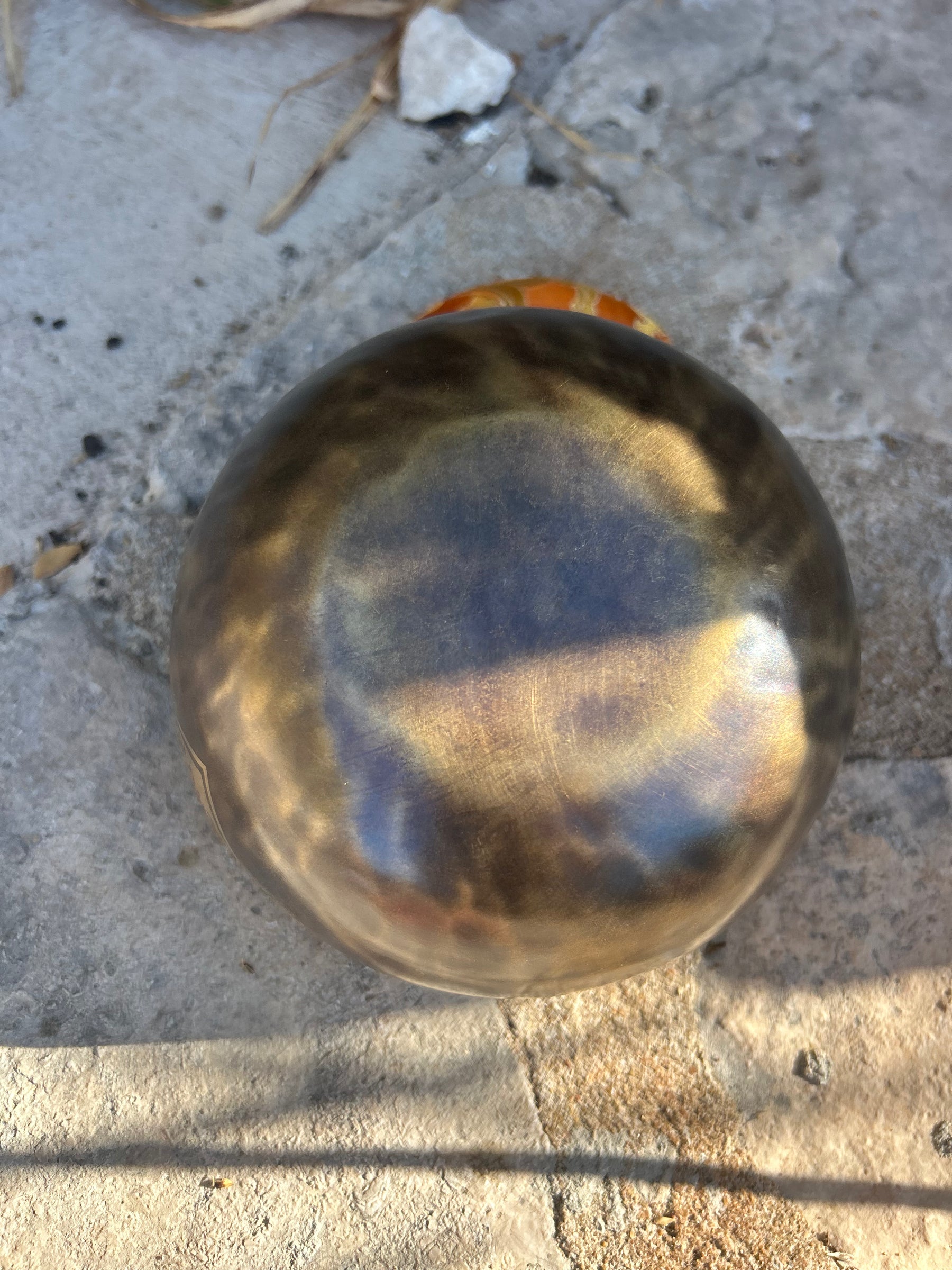 F Note 4th Octave - Legacy Collection Handmade Bronze Makers Mark Singing Bowl