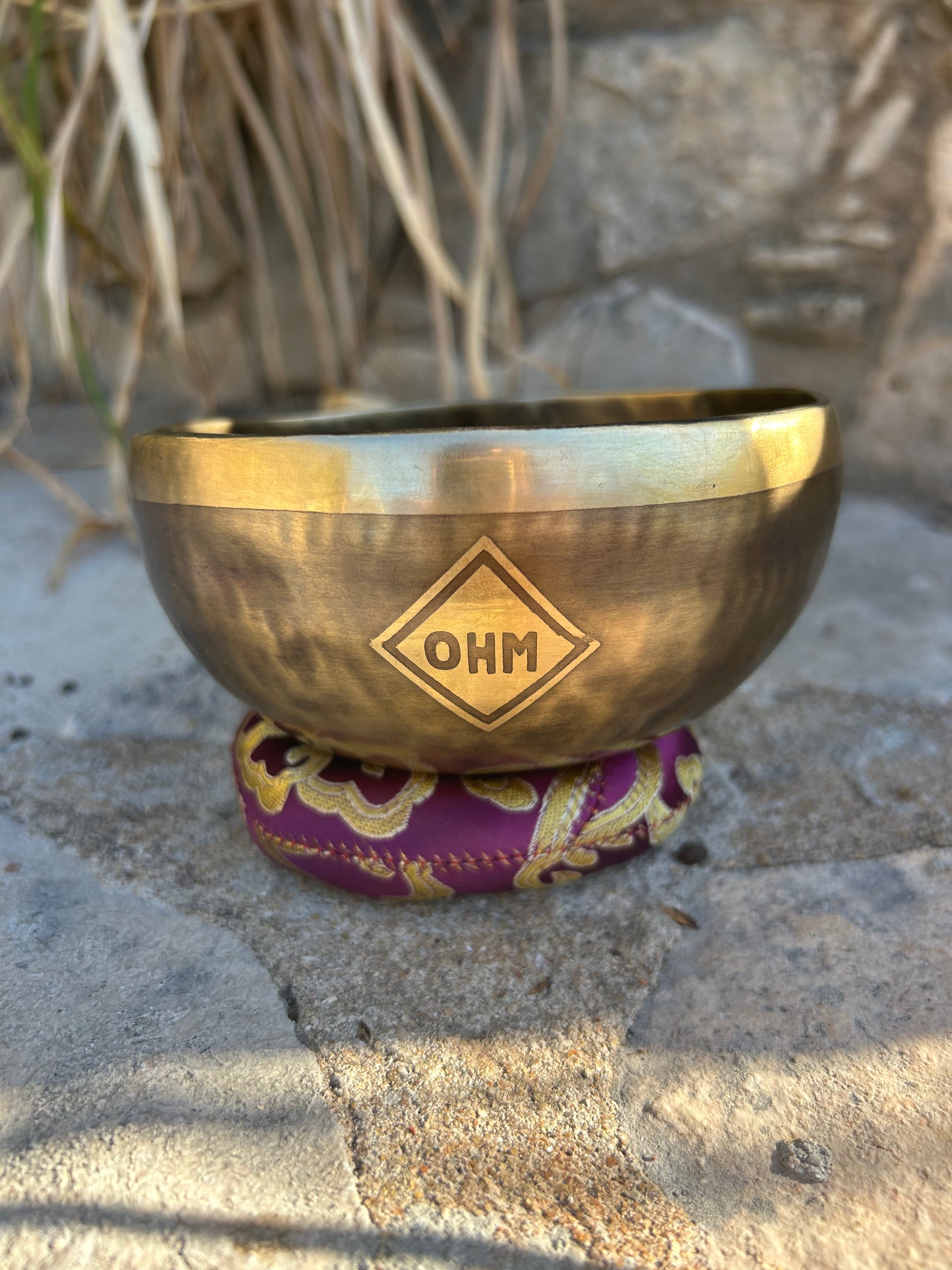 G Note 4th Octave - Legacy Collection Handmade Bronze Makers Mark Singing Bowl