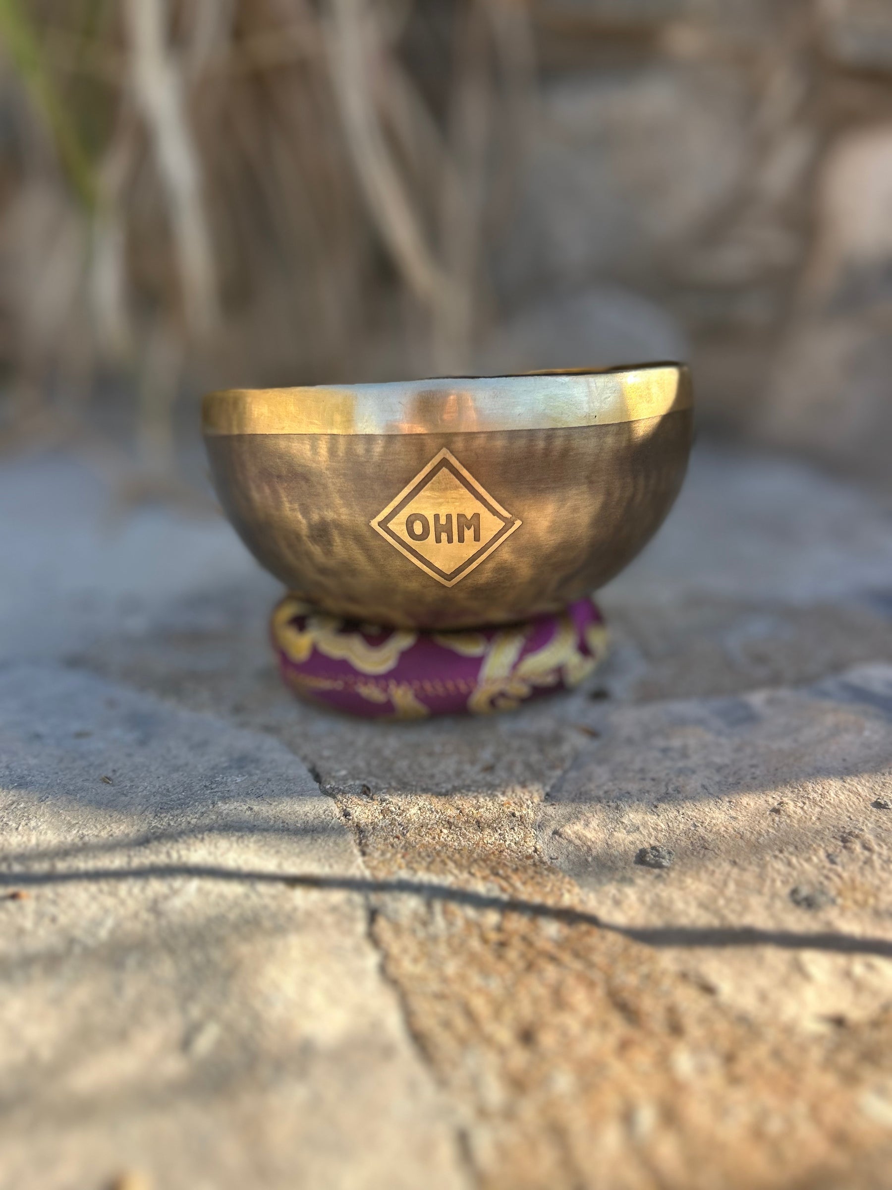 G Note 4th Octave - Legacy Collection Handmade Bronze Makers Mark Singing Bowl