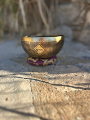 G Note 4th Octave - Legacy Collection Handmade Bronze Makers Mark Singing Bowl