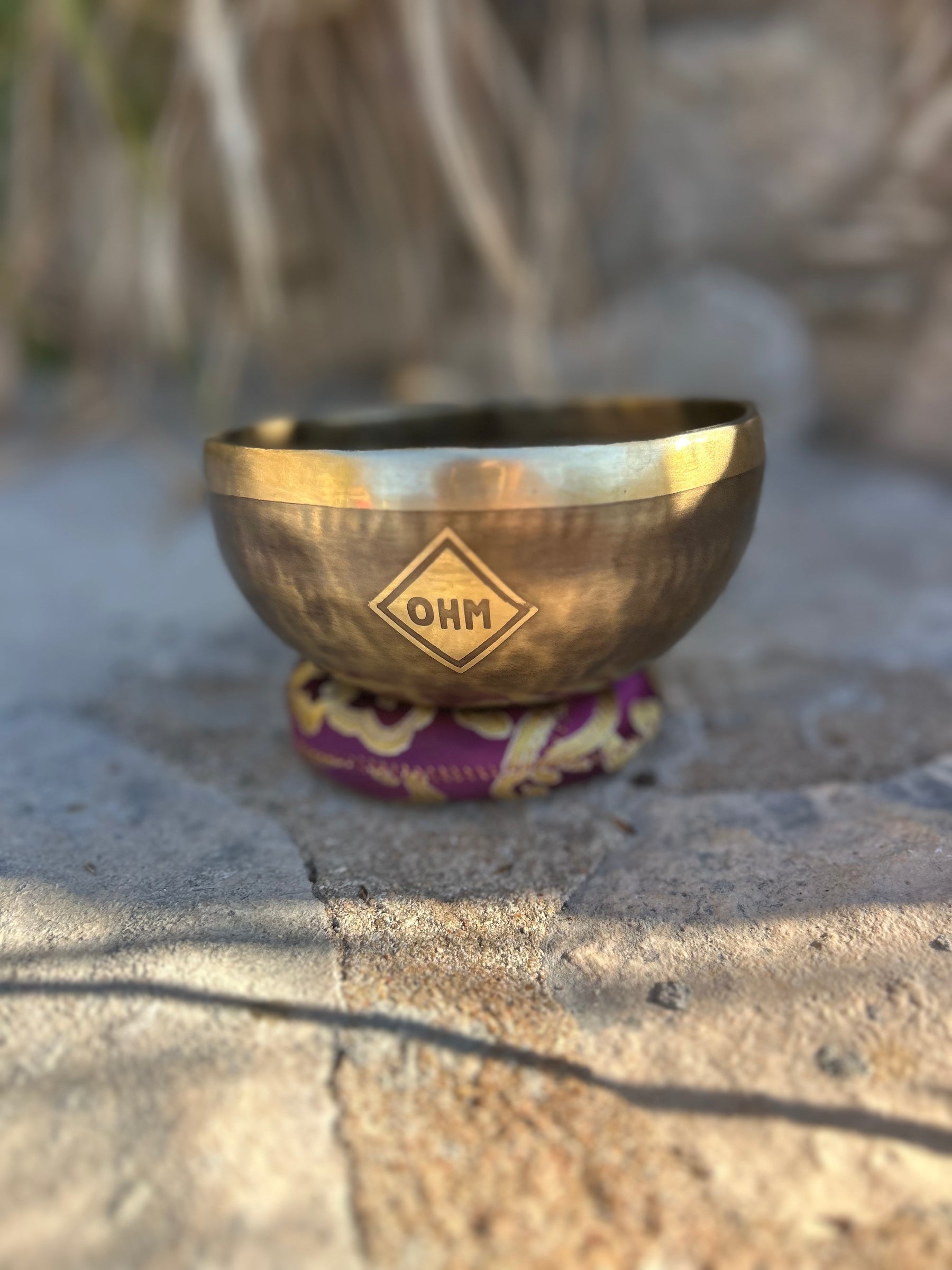 G Note 4th Octave - Legacy Collection Handmade Bronze Makers Mark Singing Bowl