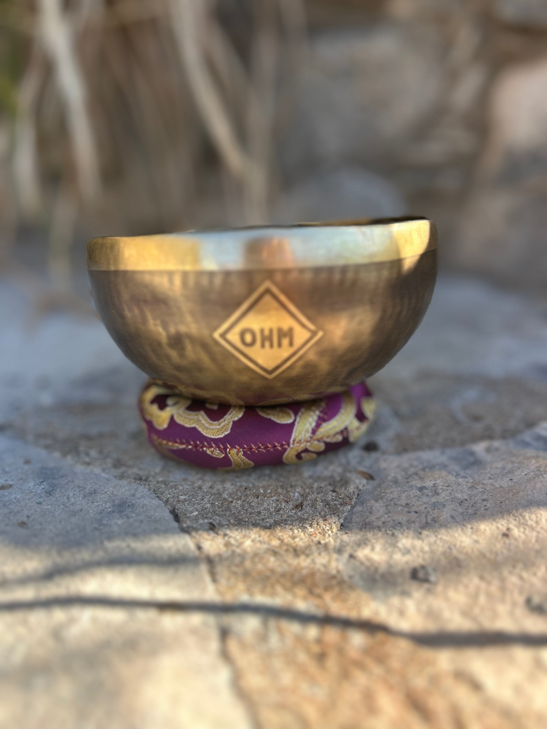 G Note 4th Octave - Legacy Collection Handmade Bronze Makers Mark Singing Bowl