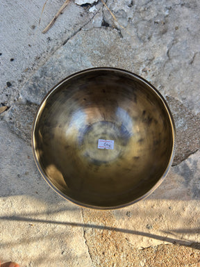 G Note 4th Octave - Legacy Collection Handmade Bronze Makers Mark Singing Bowl