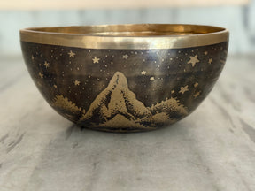 The Peeking Sun Bowl 9 Inch Special Edition Singing Bowl