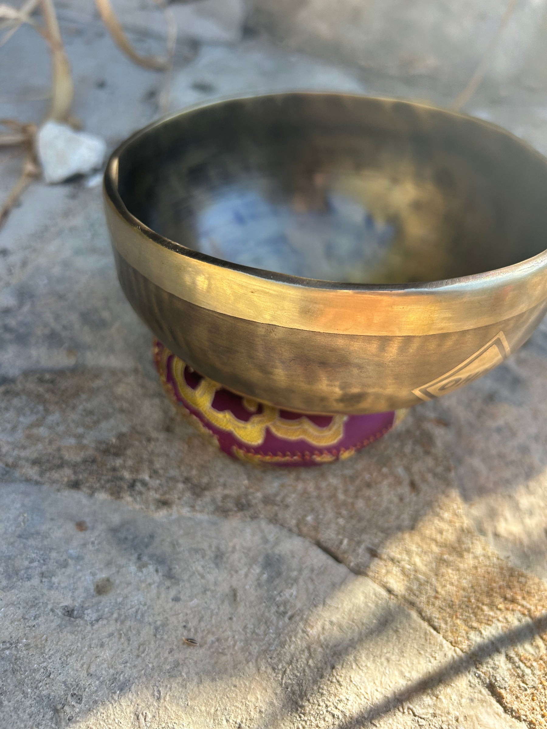 G Note 4th Octave - Legacy Collection Handmade Bronze Makers Mark Singing Bowl