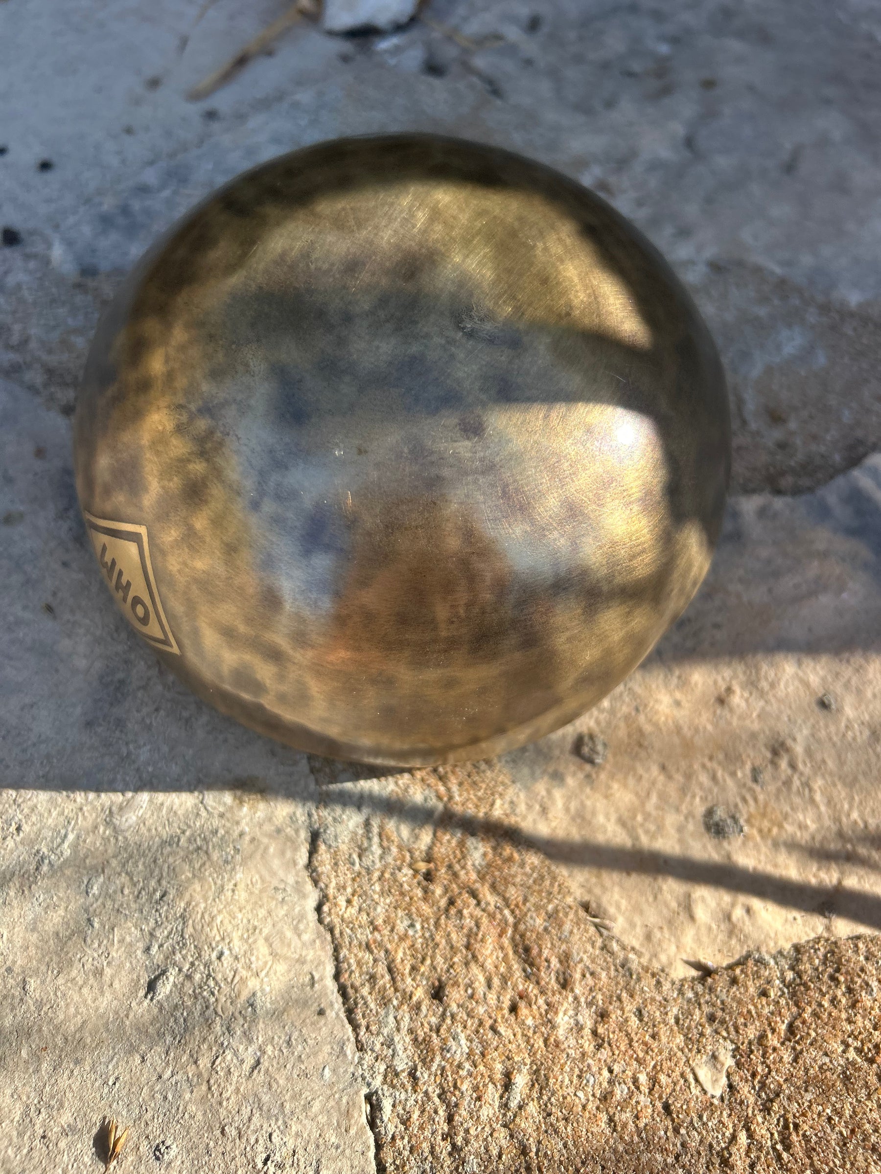 G Note 4th Octave - Legacy Collection Handmade Bronze Makers Mark Singing Bowl