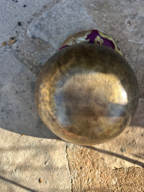 G Note 4th Octave - Legacy Collection Handmade Bronze Makers Mark Singing Bowl