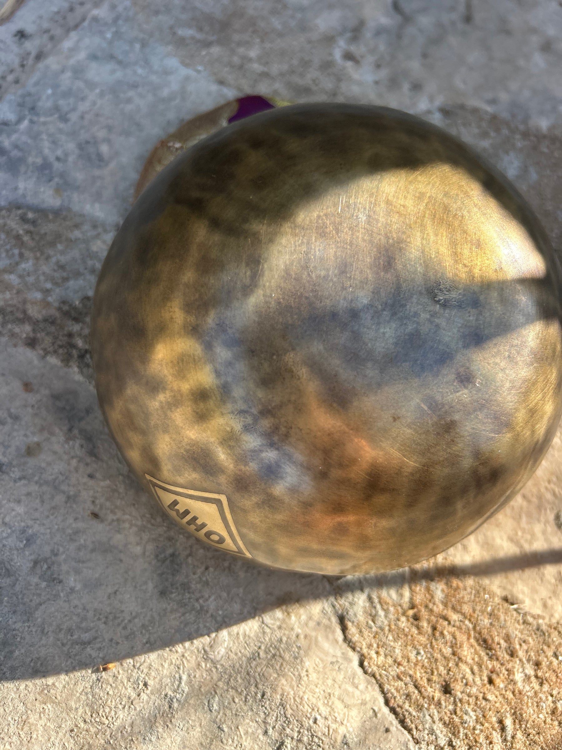 G Note 4th Octave - Legacy Collection Handmade Bronze Makers Mark Singing Bowl