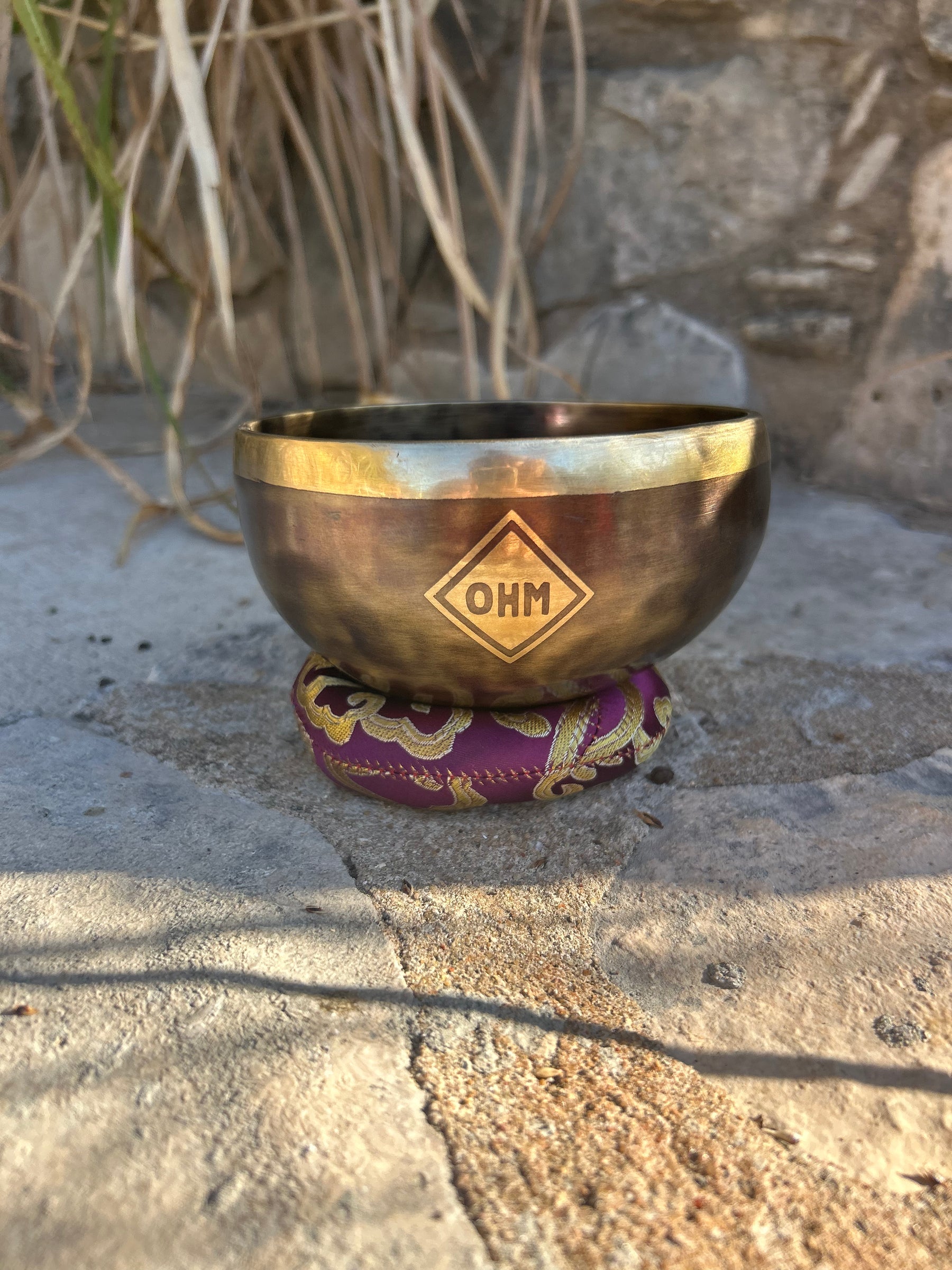 A Note 4th Octave - Legacy Collection Handmade Bronze Makers Mark Singing Bowl