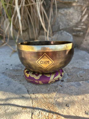 A Note 4th Octave - Legacy Collection Handmade Bronze Makers Mark Singing Bowl