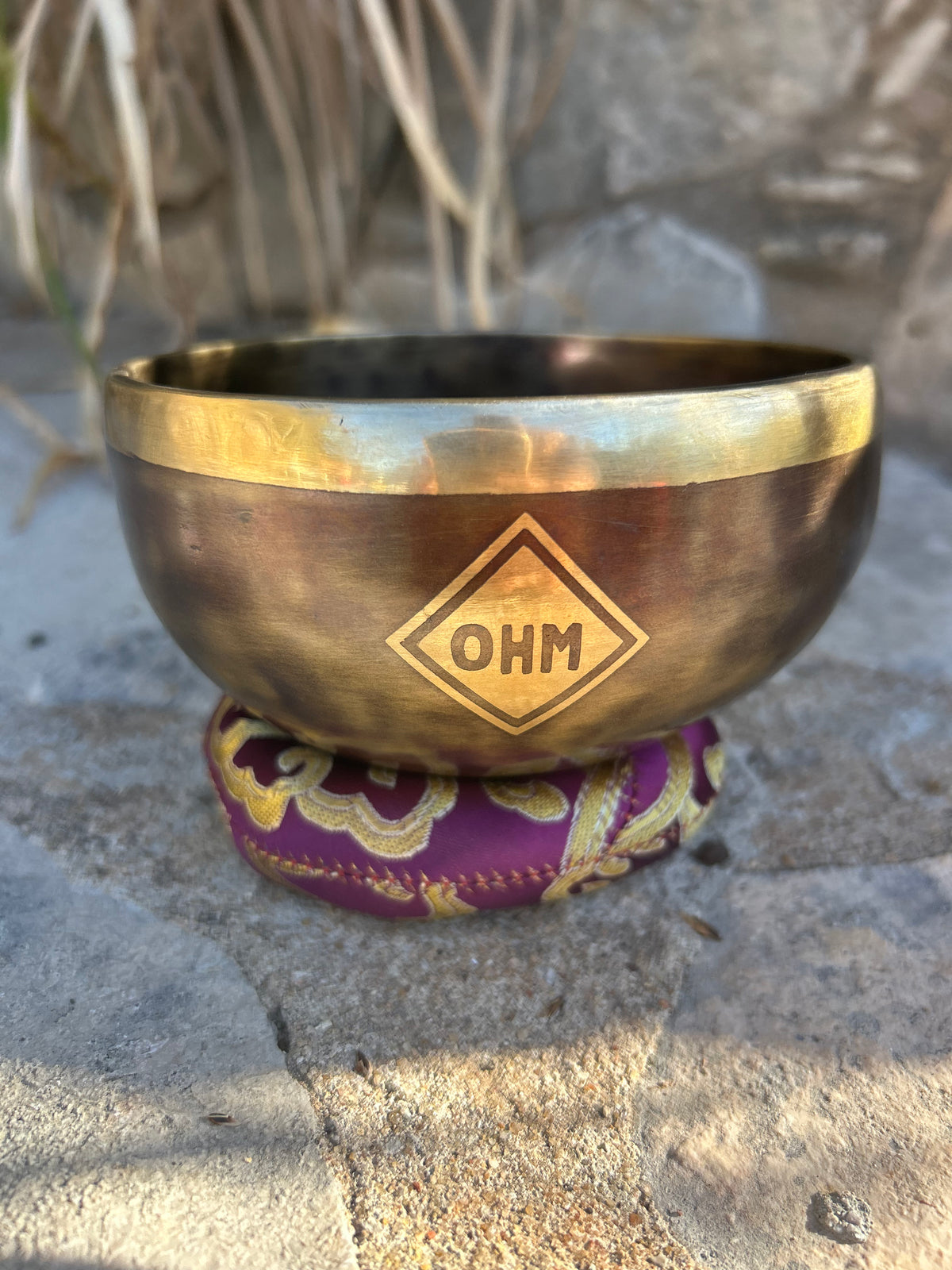 A Note 4th Octave - Legacy Collection Handmade Bronze Makers Mark Singing Bowl