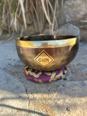 A Note 4th Octave - Legacy Collection Handmade Bronze Makers Mark Singing Bowl