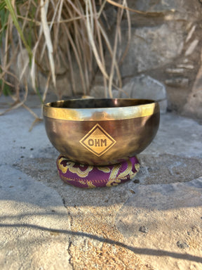 A Note 4th Octave - Legacy Collection Handmade Bronze Makers Mark Singing Bowl