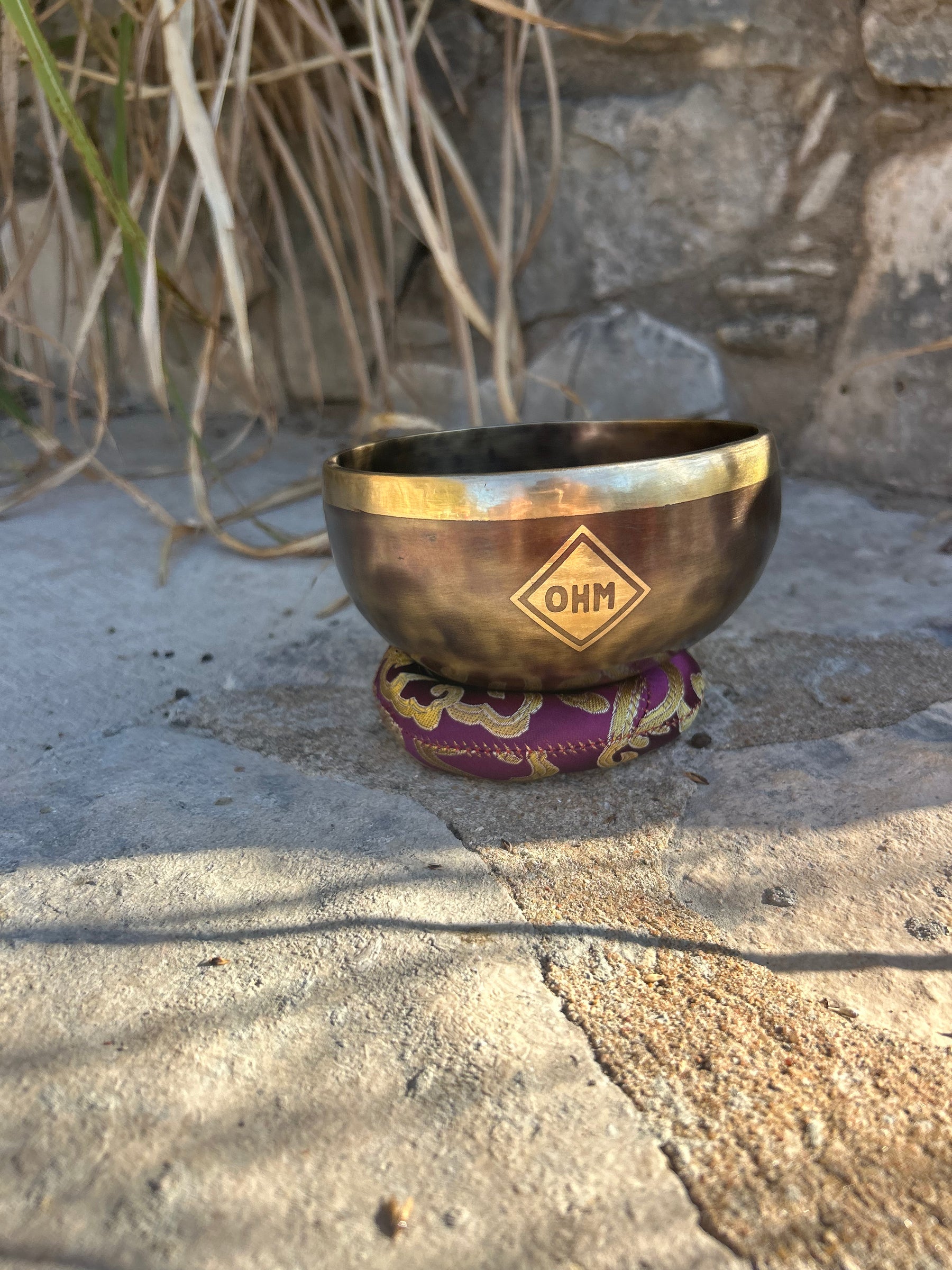 A Note 4th Octave - Legacy Collection Handmade Bronze Makers Mark Singing Bowl