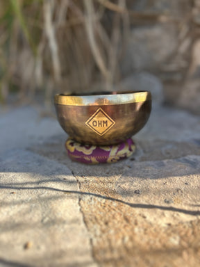 A Note 4th Octave - Legacy Collection Handmade Bronze Makers Mark Singing Bowl