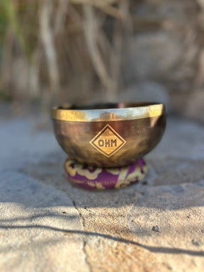 A Note 4th Octave - Legacy Collection Handmade Bronze Makers Mark Singing Bowl