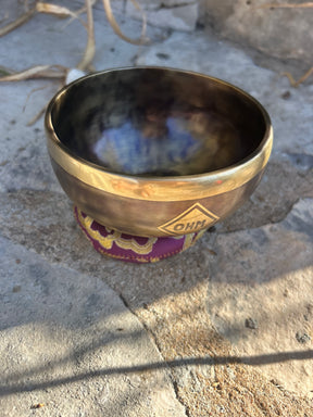 A Note 4th Octave - Legacy Collection Handmade Bronze Makers Mark Singing Bowl