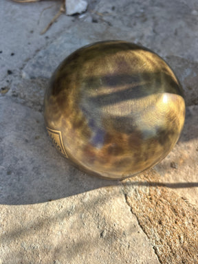 A Note 4th Octave - Legacy Collection Handmade Bronze Makers Mark Singing Bowl