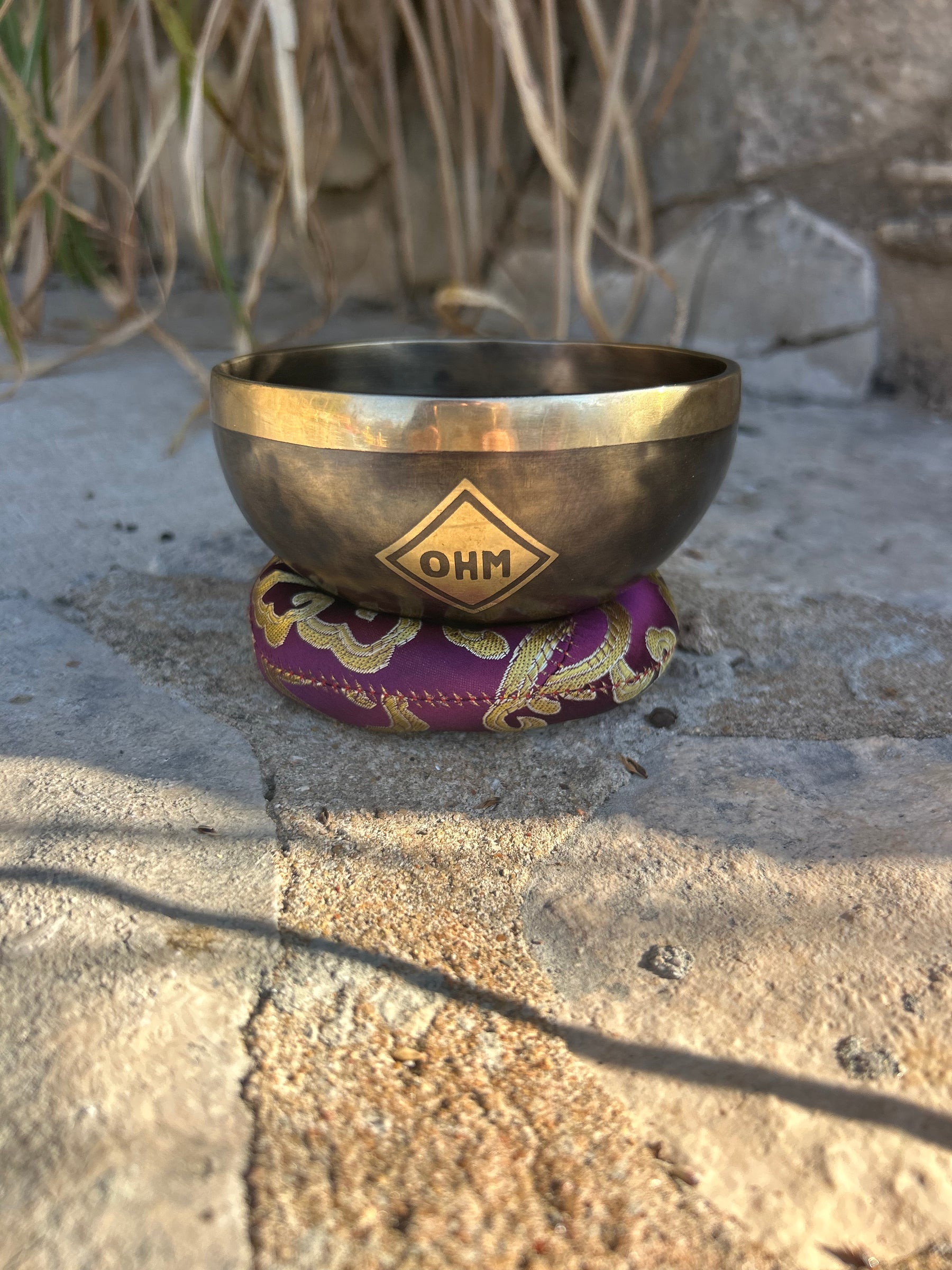 B Note 4th Octave - Legacy Collection Handmade Bronze Makers Mark Singing Bowl