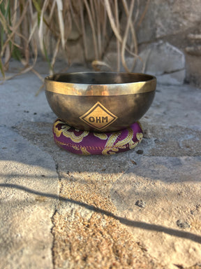 B Note 4th Octave - Legacy Collection Handmade Bronze Makers Mark Singing Bowl