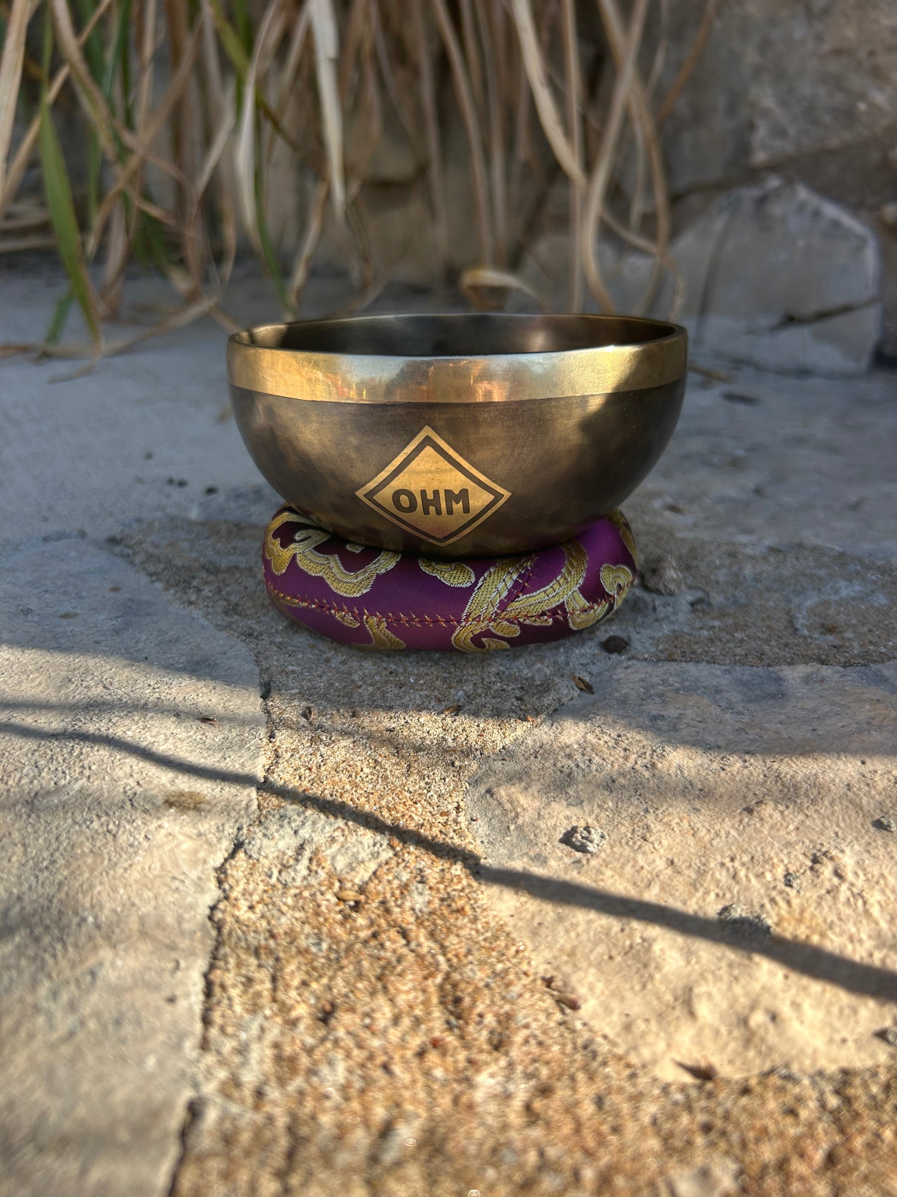 B Note 4th Octave - Legacy Collection Handmade Bronze Makers Mark Singing Bowl