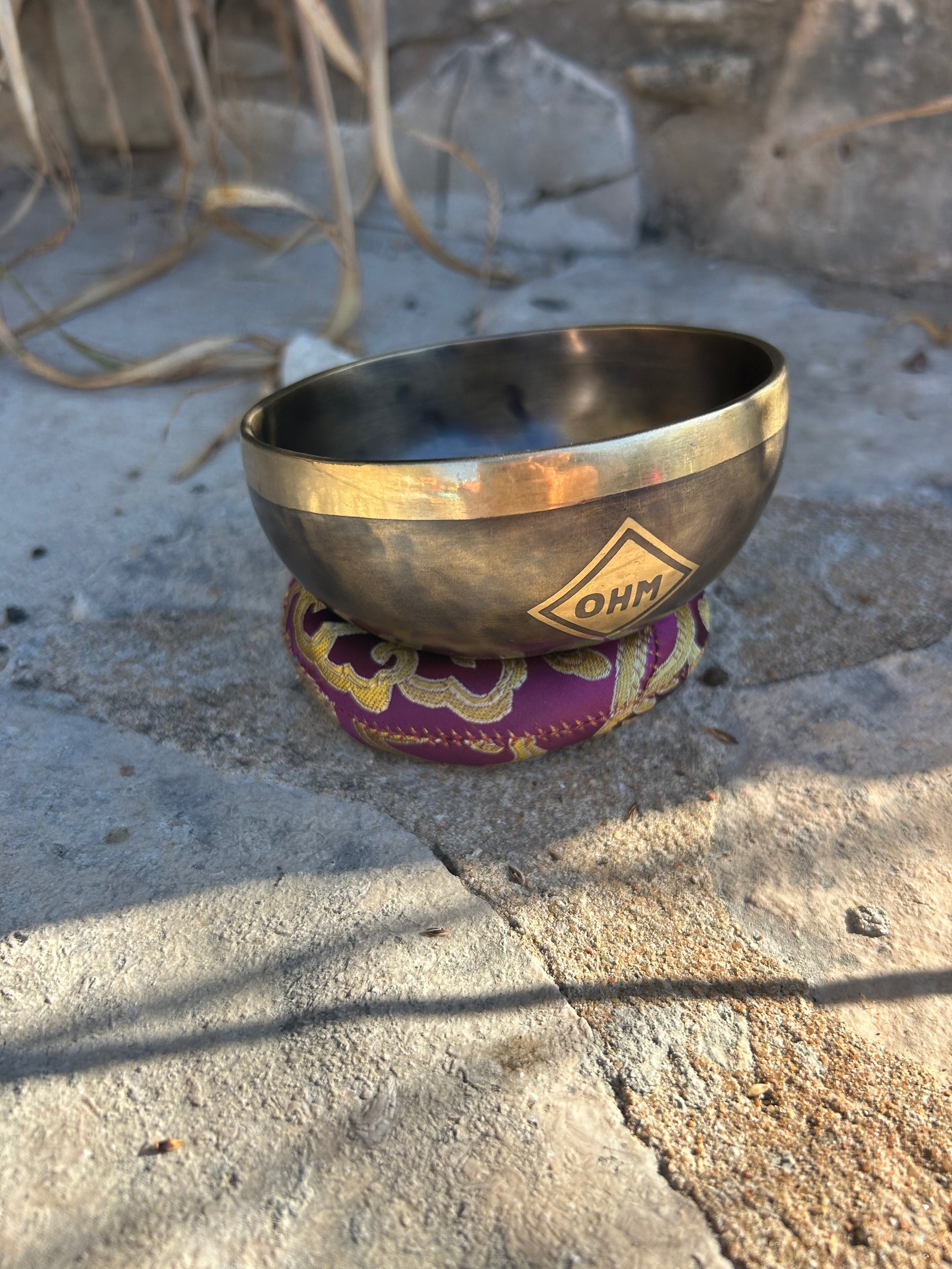 B Note 4th Octave - Legacy Collection Handmade Bronze Makers Mark Singing Bowl