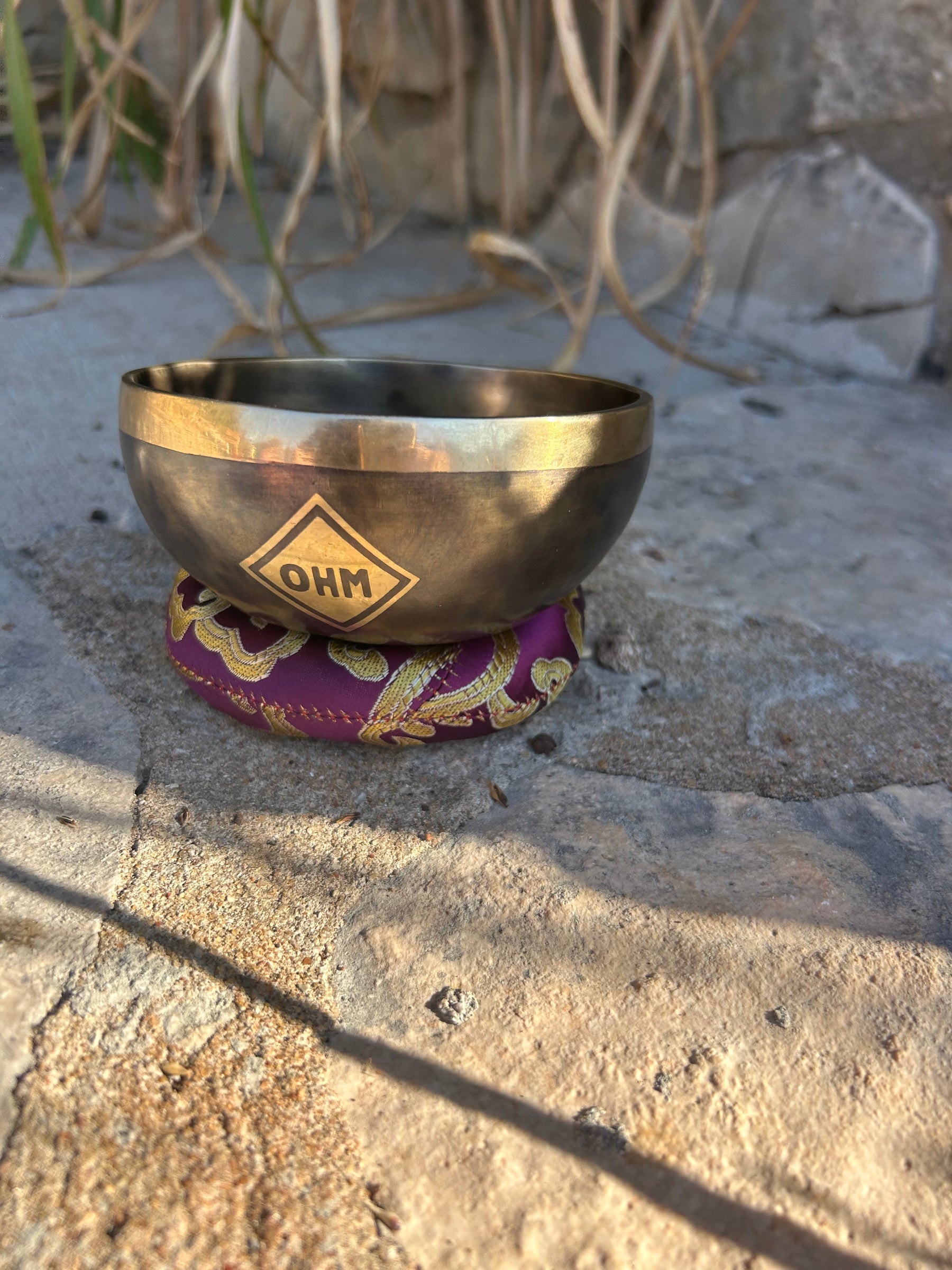 B Note 4th Octave - Legacy Collection Handmade Bronze Makers Mark Singing Bowl